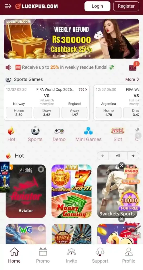 LUCKYPUB Game